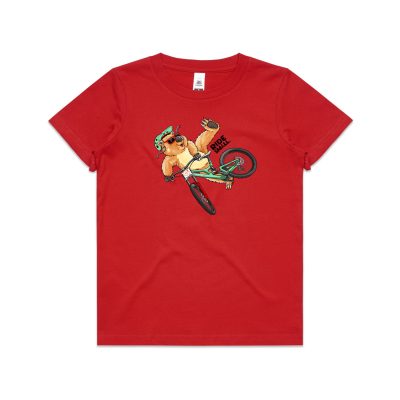 Whippin Wally Wombat T-shirt - 10 colours to choose from