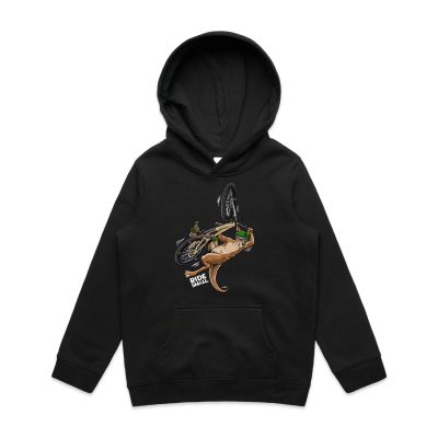 Alternative view of Kangaroo Kev Hoodie- 5 Colours to Choose from