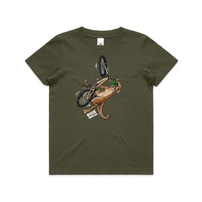 Alternative view of Kangaroo Kev T-shirt - 10 colours to choose from