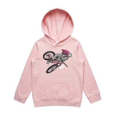 Kiri the Koala Pink helmet Hoodie- 5 Colours to Choose from